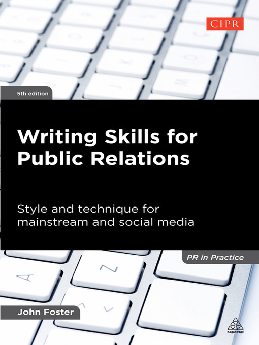 Title details for Writing Skills for Public Relations by John Foster - Available
